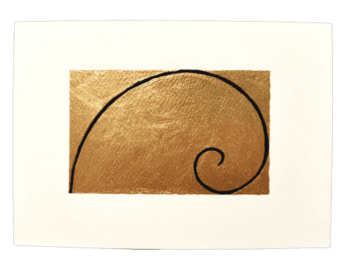The Gold Spiral - original artwork