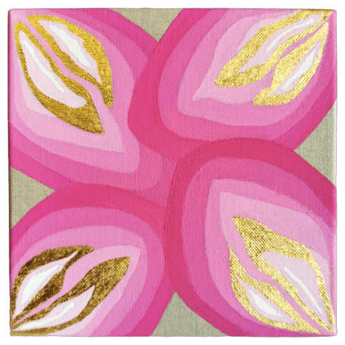 Unfolding secret - original artwork